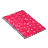 Carnet Motif fantôme (Côté Droit)