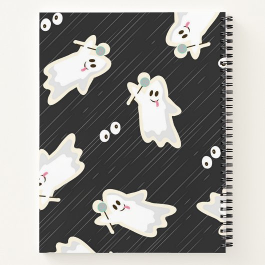 Carnet Motif fantôme (Dos)