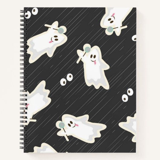 Carnet Motif fantôme (Devant)