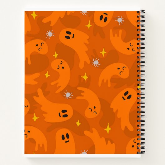 Carnet Motif fantôme (Dos)