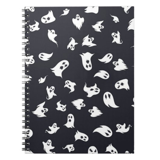 Carnet Motif fantôme (Devant)