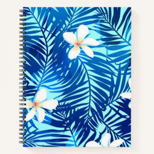Carnet motif feuille