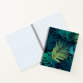 Carnet motif feuille (Intérieur)
