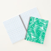 Carnet motif feuille (Intérieur)