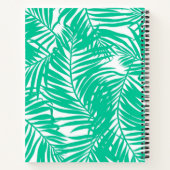 Carnet motif feuille (Dos)