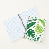 Carnet motif feuille (Intérieur)