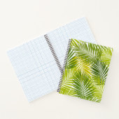 Carnet motif feuille (Intérieur)