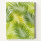 Carnet motif feuille (Dos)