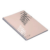 Carnet motif feuille (Côté Droit)