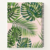 Carnet motif feuille (Dos)