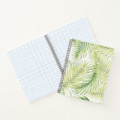 Carnet motif feuille (Intérieur)