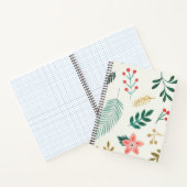 Carnet motif feuille (Intérieur)