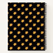 Carnet Motif feuille (Dos)