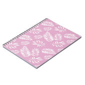 Carnet Motif feuille 15 (Côté gauche)