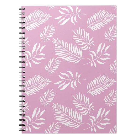 Carnet Motif feuille 15 (Devant)