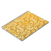 CARNET MOTIF FEUILLE 6 (Côté gauche)