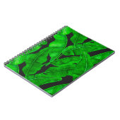 Carnet Motif feuille de banane (Côté gauche)