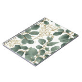 Carnet Motif Feuille de l'Eucalyptus (Côté gauche)