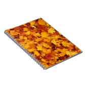 Carnet Motif Feuille d'Érable-25877 (Côté Droit)