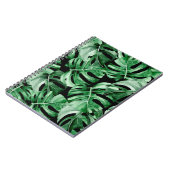 Carnet Motif feuille Monstera (Côté gauche)