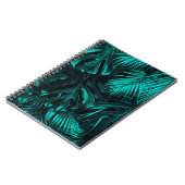 Carnet Motif feuille tropical (Côté gauche)