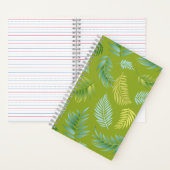 Carnet Motif Feuille tropical 16 (À l'intérieur)
