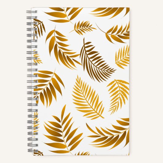 Carnet Motif Feuille tropical 22 (Recto)