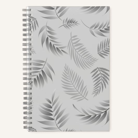 Carnet Motif Feuille tropical 5 (Recto)