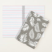 Carnet Motif Feuille tropical 9 (À l'intérieur)