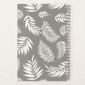 Carnet Motif Feuille tropical 9 (Verso)