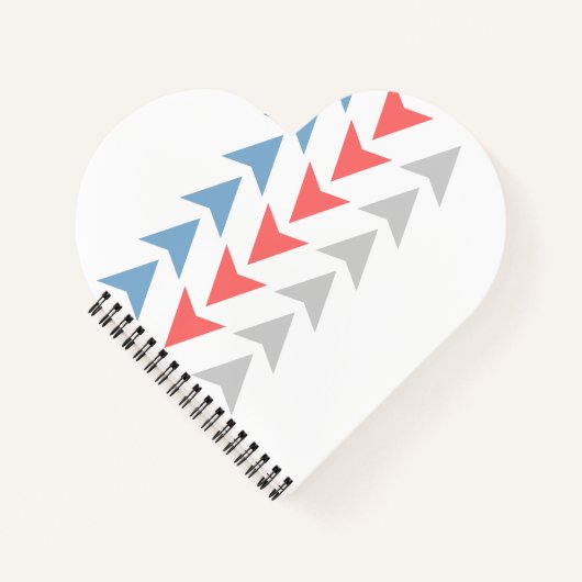 Carnet Motif Flèche (Devant)