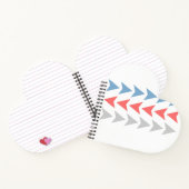 Carnet Motif Flèche (Intérieur)