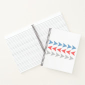 Carnet Motif Flèche (Intérieur)