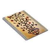 Carnet Motif Fleur (Côté Droit)