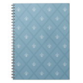 Carnet motif Fleur-De-lis (Devant)
