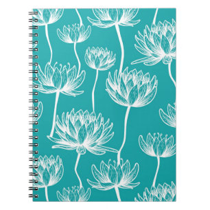 Carnet Motif fleur de lotus