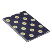 Carnet Motif Fleur de marguerite (Côté Droit)