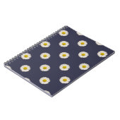 Carnet Motif Fleur de marguerite (Côté gauche)