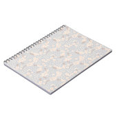 Carnet Motif fleur de myosotis (Côté gauche)