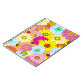 Carnet motif floral (Côté gauche)