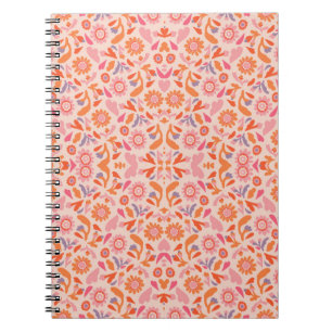 Carnet Motif floral