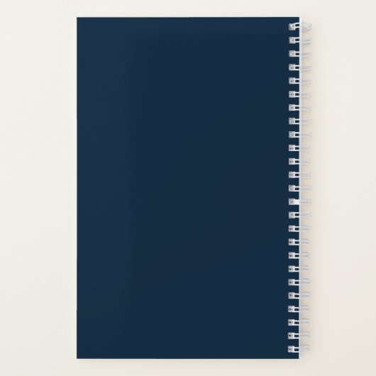 Carnet Motif floral à l'aquarelle avec un cœur rose migno (Verso)