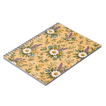 Motif floral botanique champêtre en bois