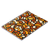 Carnet Motif Floral d'Automne (Côté gauche)