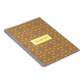 Carnet motif floral de fleurs de printemps (Côté Droit)