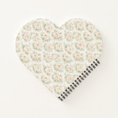 Carnet Motif floral de mariage (Dos)