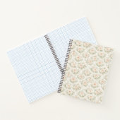 Carnet Motif floral de mariage (Intérieur)