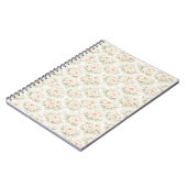 Carnet Motif floral de mariage (Côté gauche)