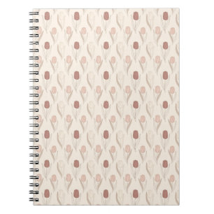 Carnet Motif floral de tulipe moderne