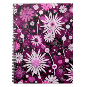 Carnet Motif floral de Valentine